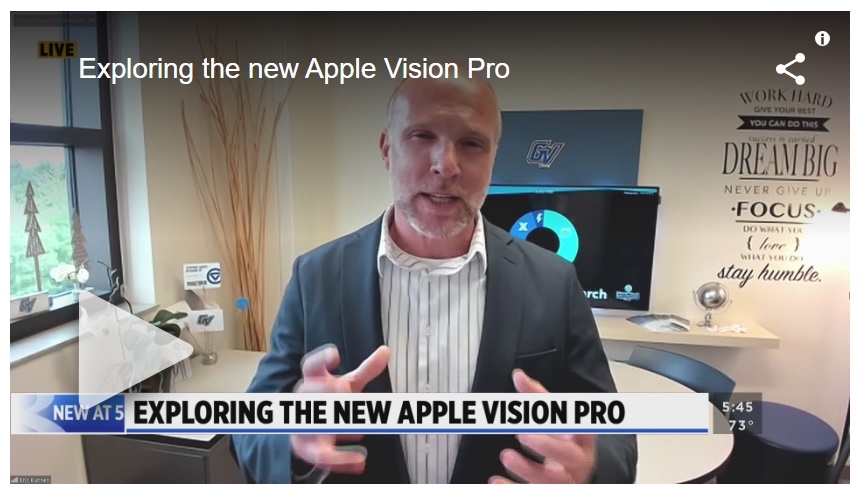 GVSU Information Technology Weighs in on Apple Vision Pro
